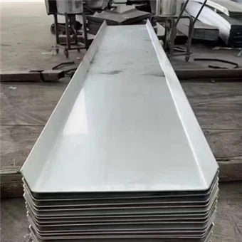 Placa de acero resistente al agua para juntas